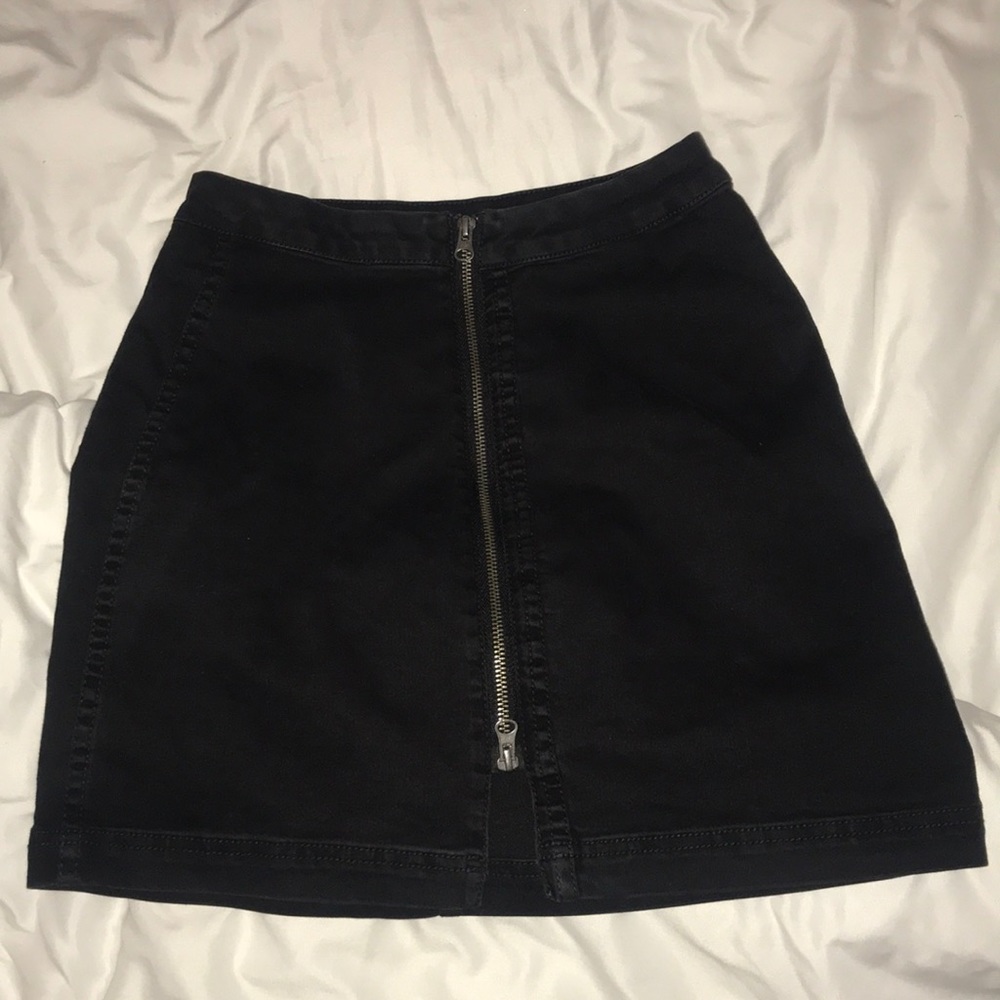 Free people black skirt
